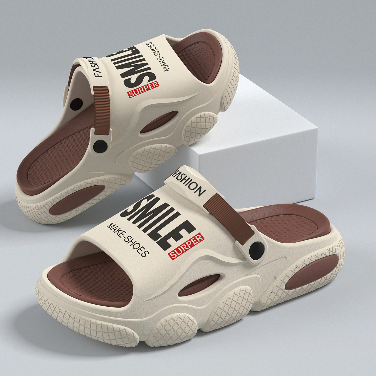 2024-3-7 拖鞋渲染（图ZMzYzNjEzOTg0） - 产品 - 站酷设计师电商设计吴原创素材 - 站酷ZCOOL