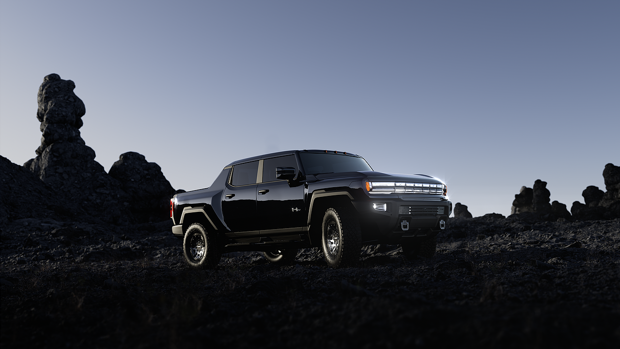 汽车_渲染练习3