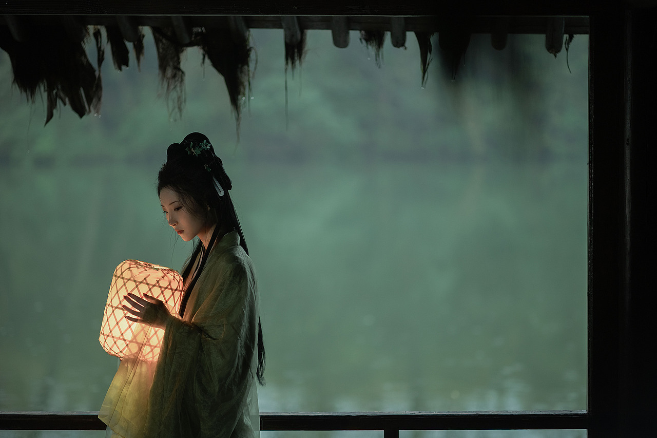 绿意晓声浓（图ZMzQyMTEyODI4） - 人像摄影 - 站酷设计师若寒Rock原创素材 - 站酷ZCOOL