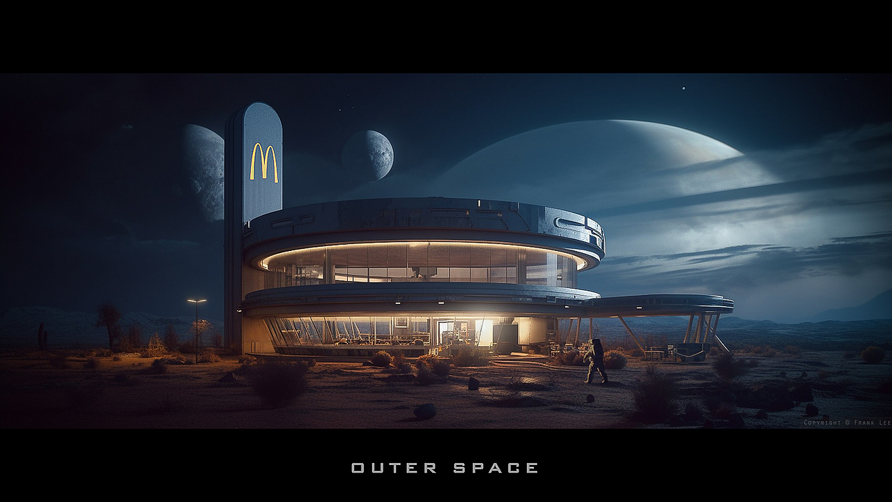 McDonald's everywhere by Midjourney（图ZMzM2MzIwNjky） - 品牌 - 站酷设计师real_franklee原创素材 - 站酷ZCOOL