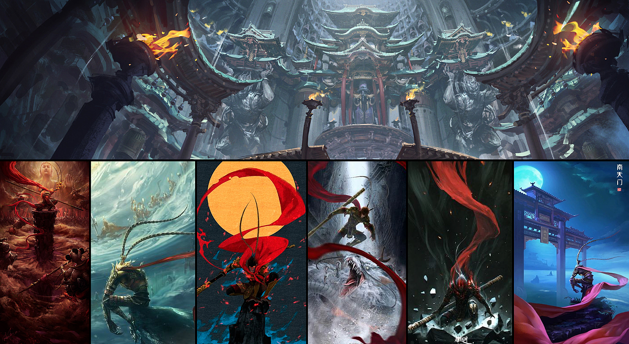 西游之悟空（图ZMzI4MTU5NTg4） - 舞台美术 - 站酷设计师GT果桃原创素材 - 站酷ZCOOL