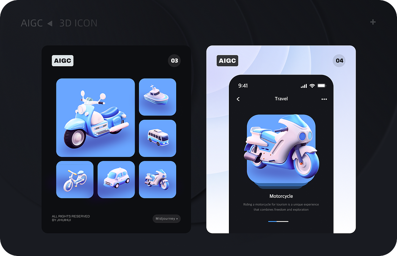 2023UI&UX设计作品集