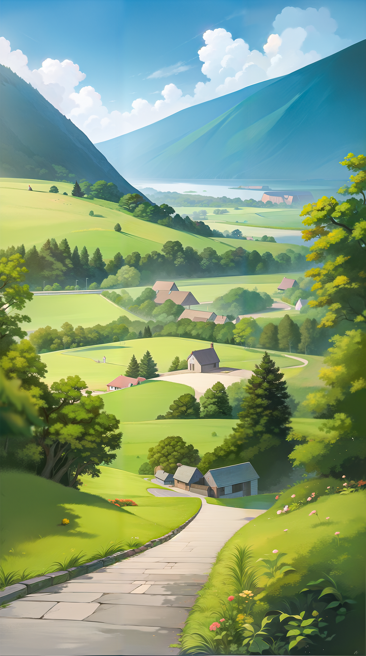 手绘厚涂风景作品分享（图ZMzUzMTM3ODg0） - 创作习作 - 站酷设计师菜狗一只原创素材 - 站酷ZCOOL