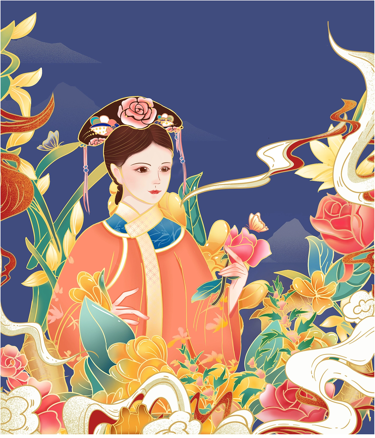 国风暖宫贴（包装设计）