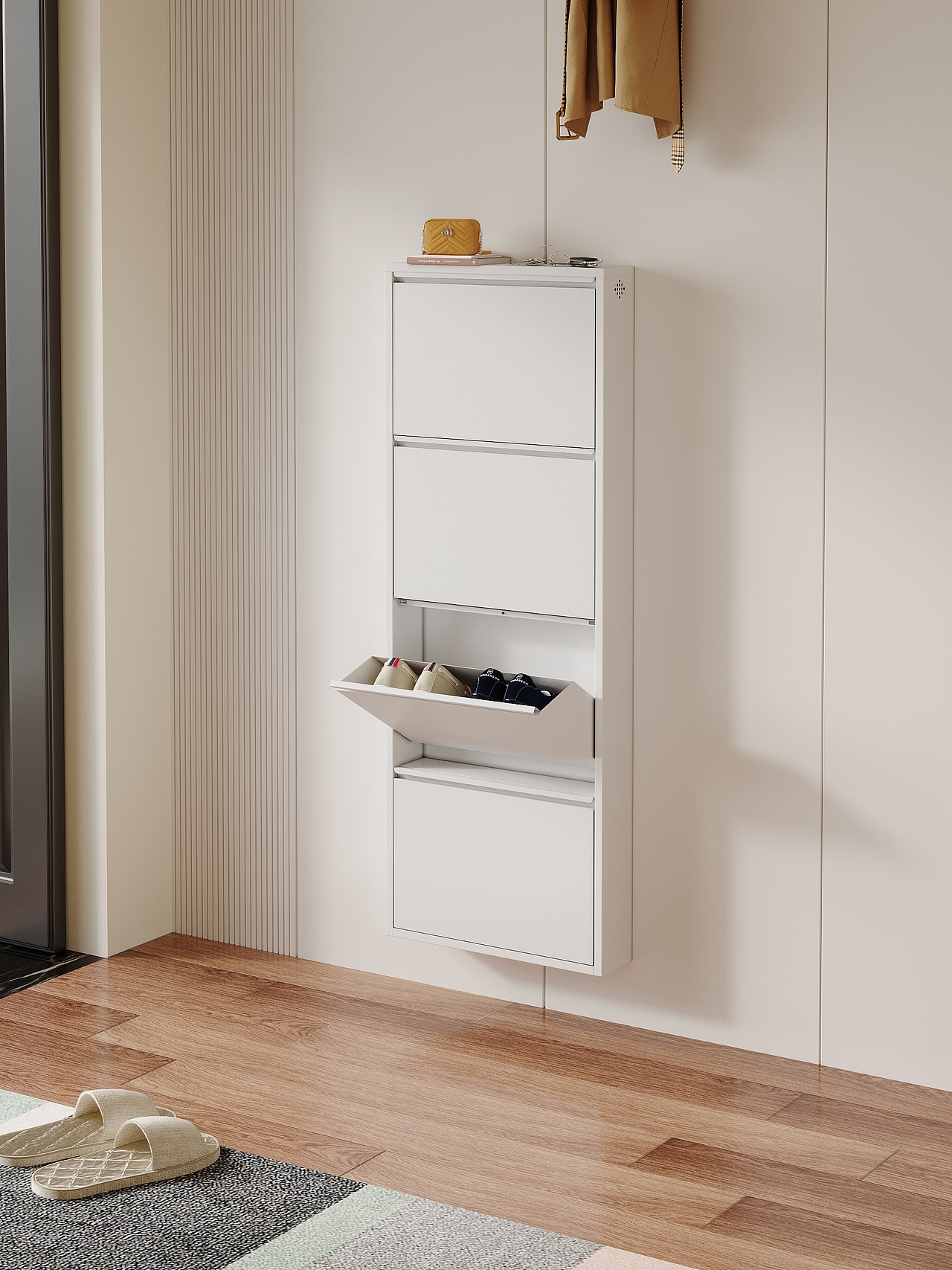 新品钢制鞋柜图