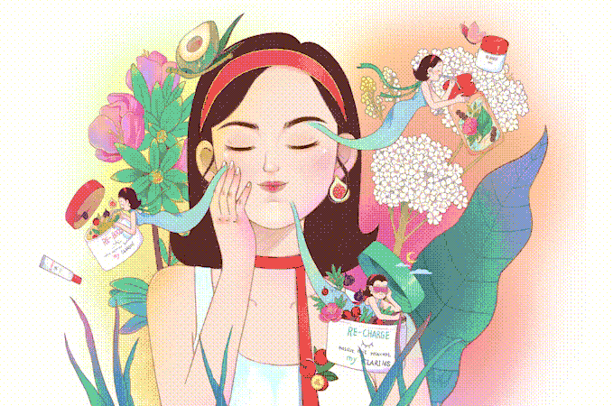 #寻找天然好食肌#《美味一肌》站酷x娇韵诗x梦寐（图ZMjk4NDk5MTEy） - 海报 - 站酷设计师梦寐原创素材 - 站酷ZCOOL