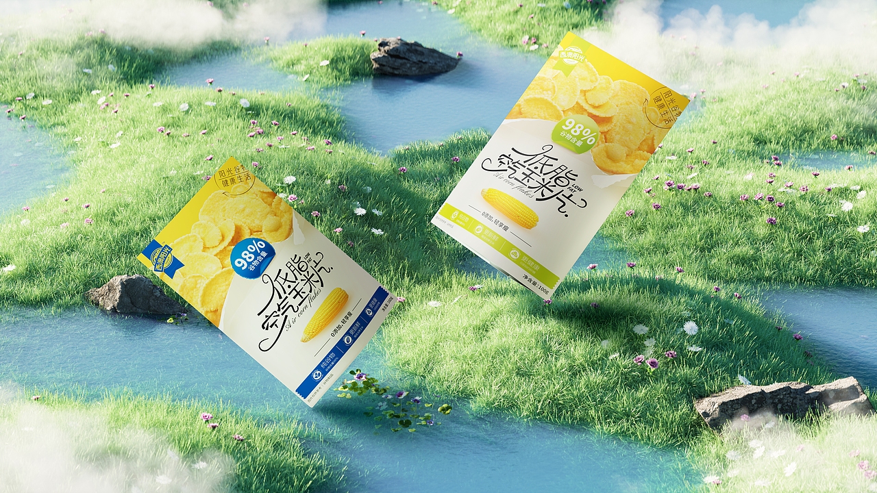 西麦食品 | 2023年玉米片包装设计（图ZMzQyMzA3NjA0） - 包装 - 站酷设计师自由人创意设计原创素材 - 站酷ZCOOL