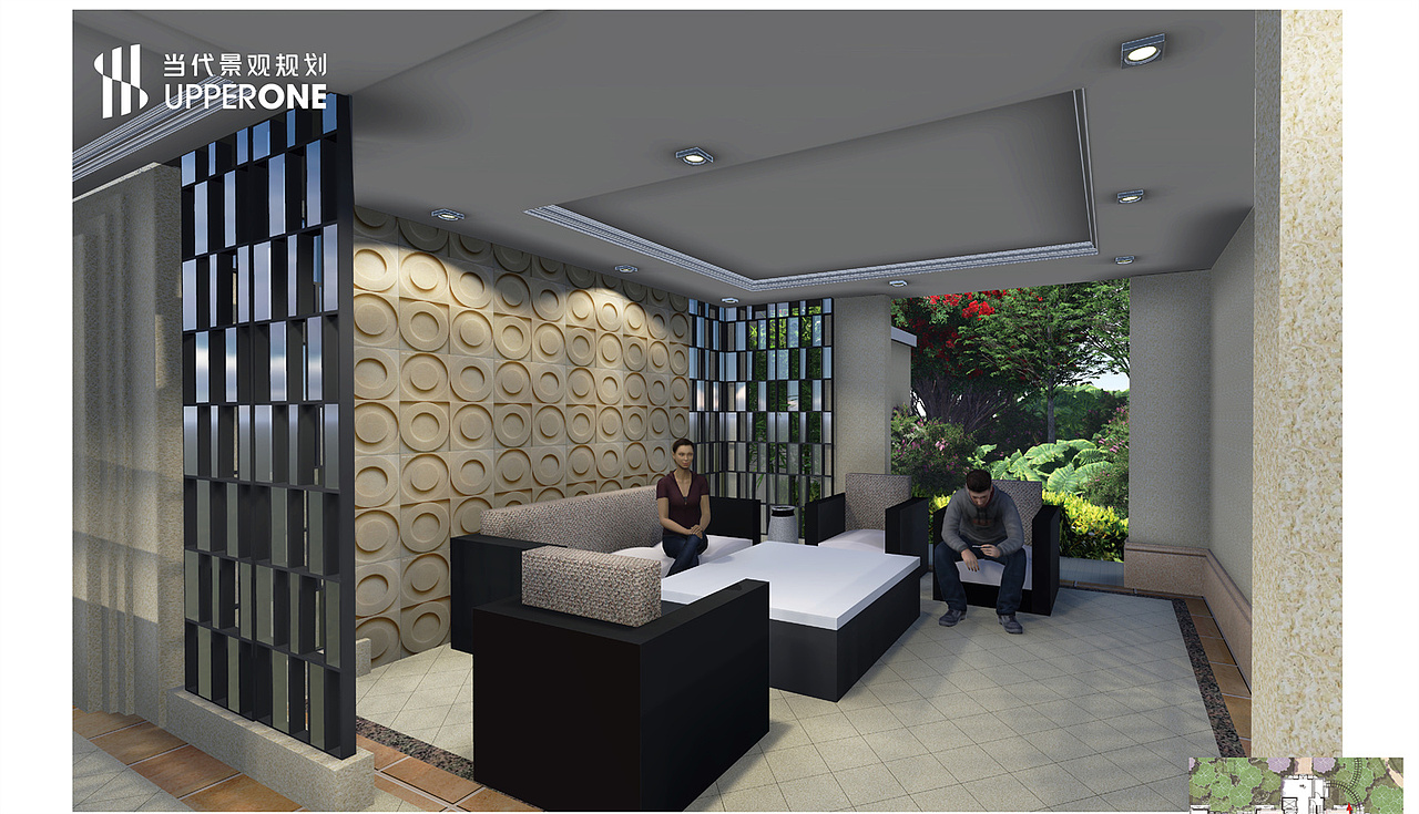 郑州正商书香华府景观深化效果图