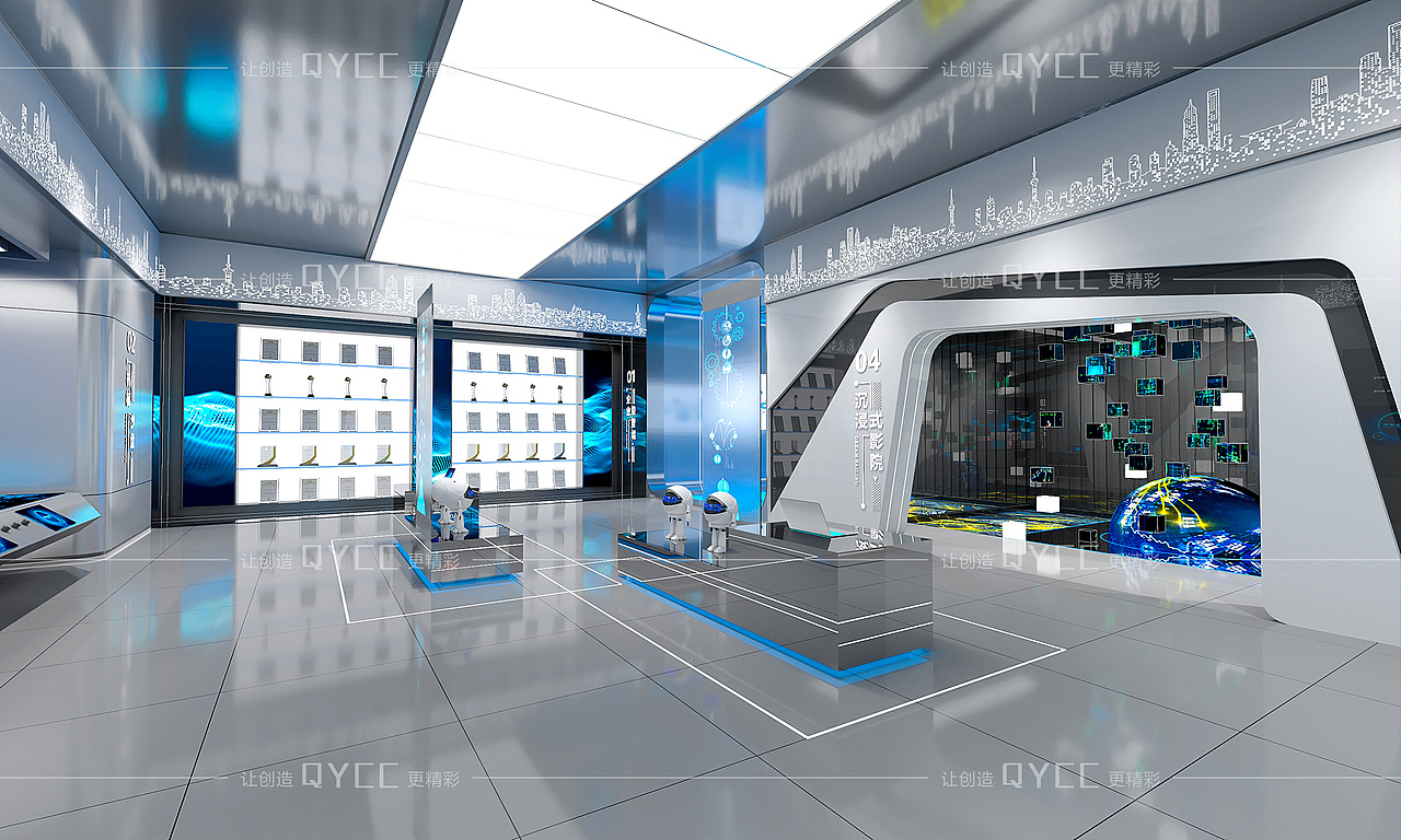 科技展厅企业展厅设计