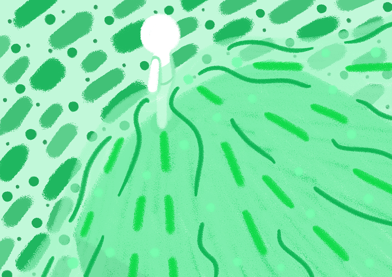 插画—更多时候只是仰望（图ZMzA2NTY0Mjk2） - 艺术插画 - 站酷设计师今天也想学画画呀原创素材 - 站酷ZCOOL