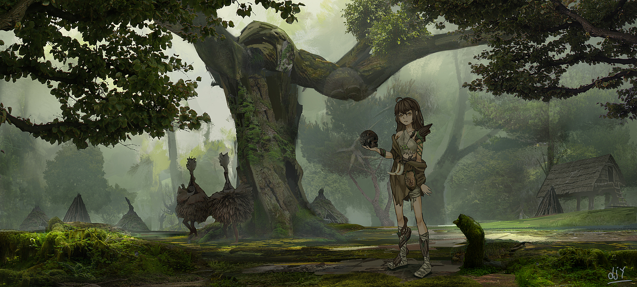 :-D还是美少女加场景