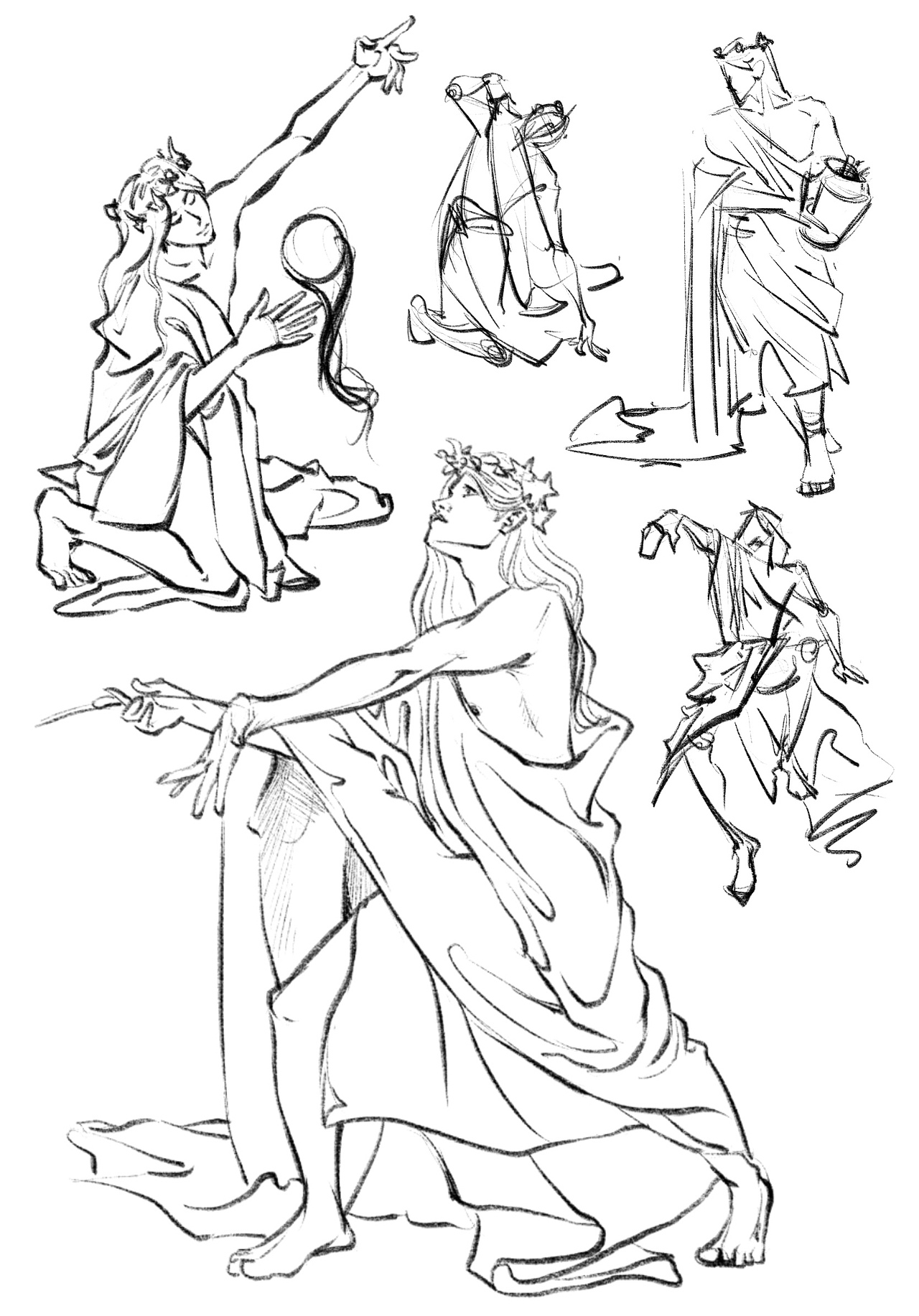 最近的一些速写练习