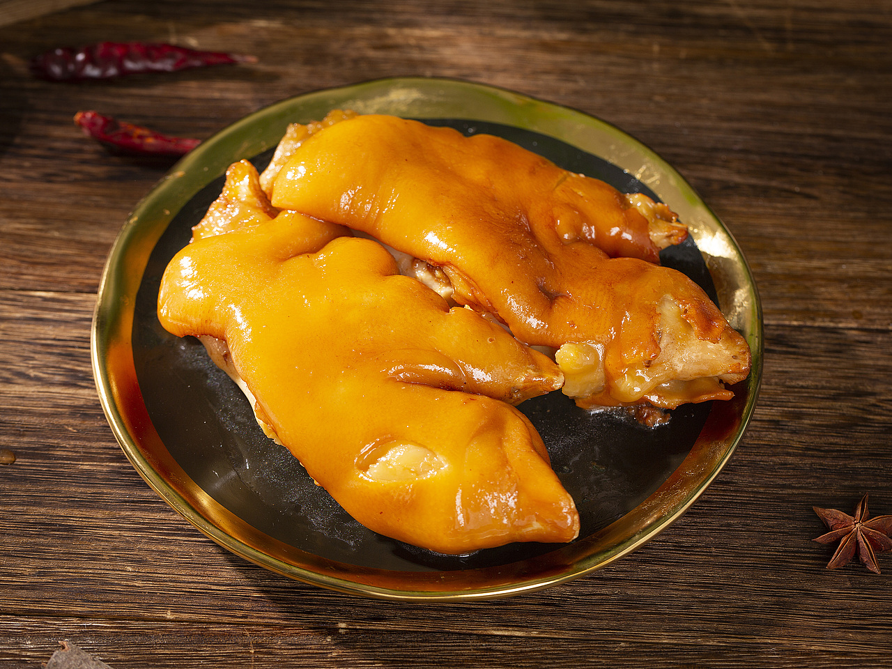 过人香照烧大猪蹄