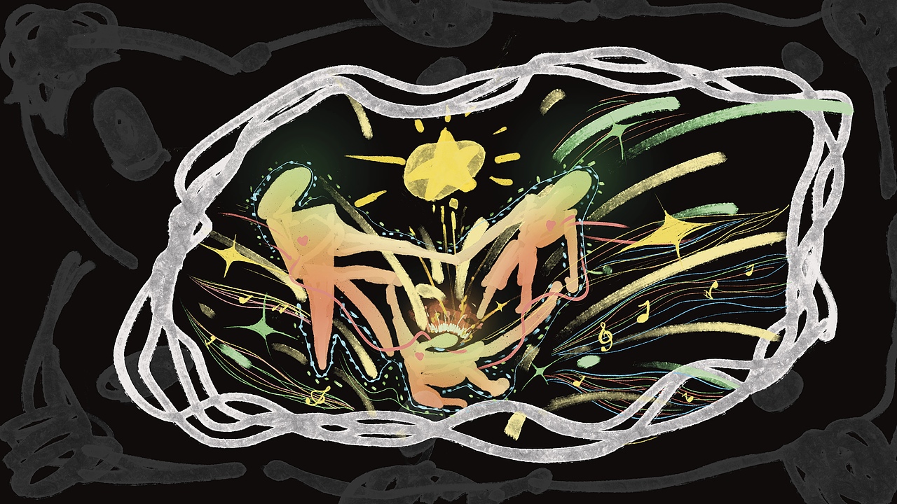 來自星星的孩子——愿每一個自閉癥孩子被溫柔以待（圖ZMzY0NzA5MjM2） - 兒童插畫 - 站酷設(shè)計師Z772246563原創(chuàng)素材 - 站酷ZCOOL