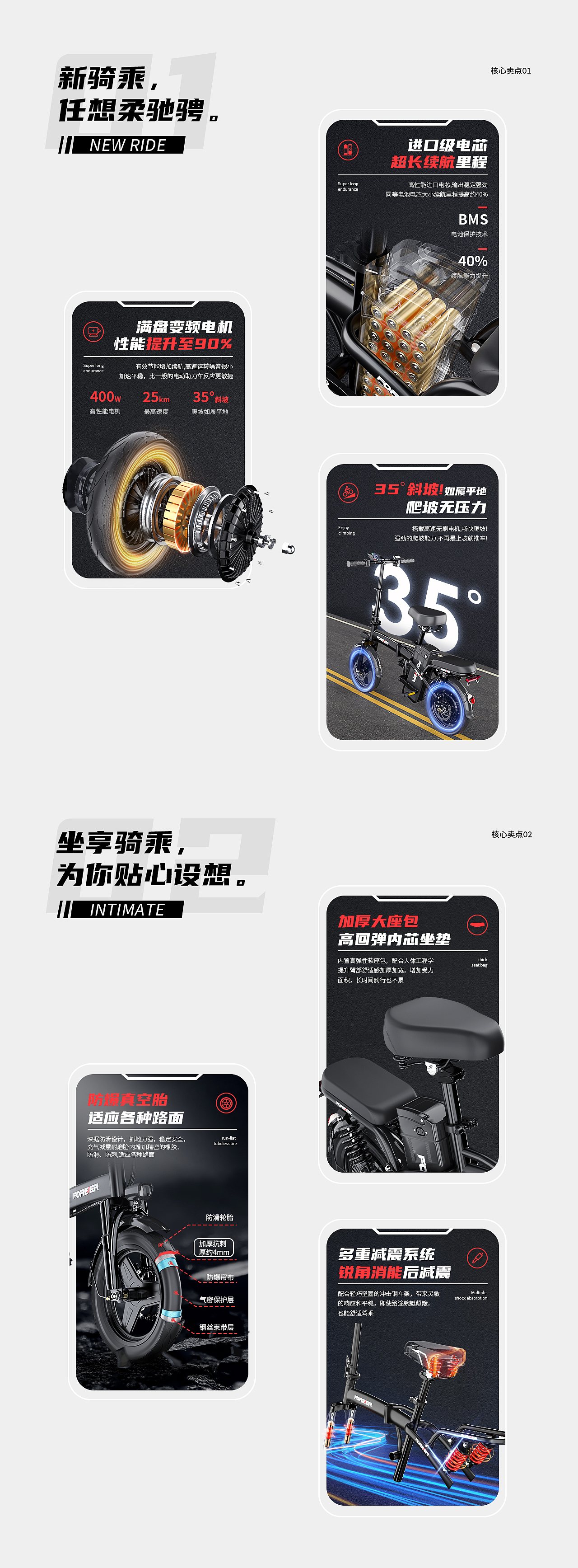 【畅行未来】| 电动自行车建模/渲染/详情项目X贰（图ZMzA3MjYxMTgw） - 产品 - 站酷设计师畅行未来原创素材 - 站酷ZCOOL