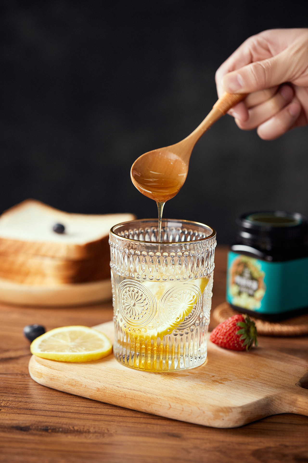 蜂蜜静物拍摄 场景图拍摄（图ZMzAzMDY0MzE2） - 美食摄影 - 站酷设计师消失的人鱼线原创素材 - 站酷ZCOOL