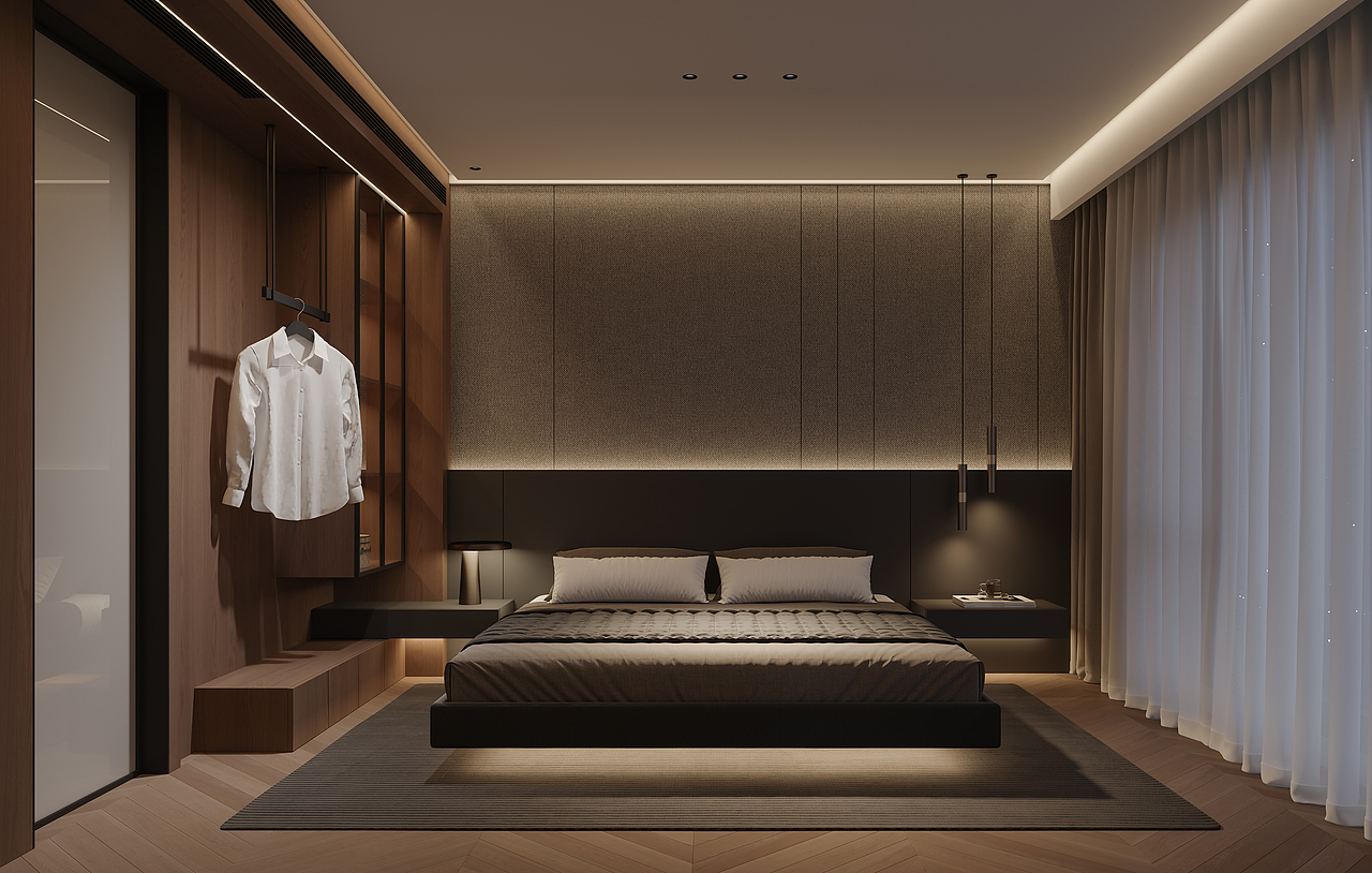 现代简约客餐厅