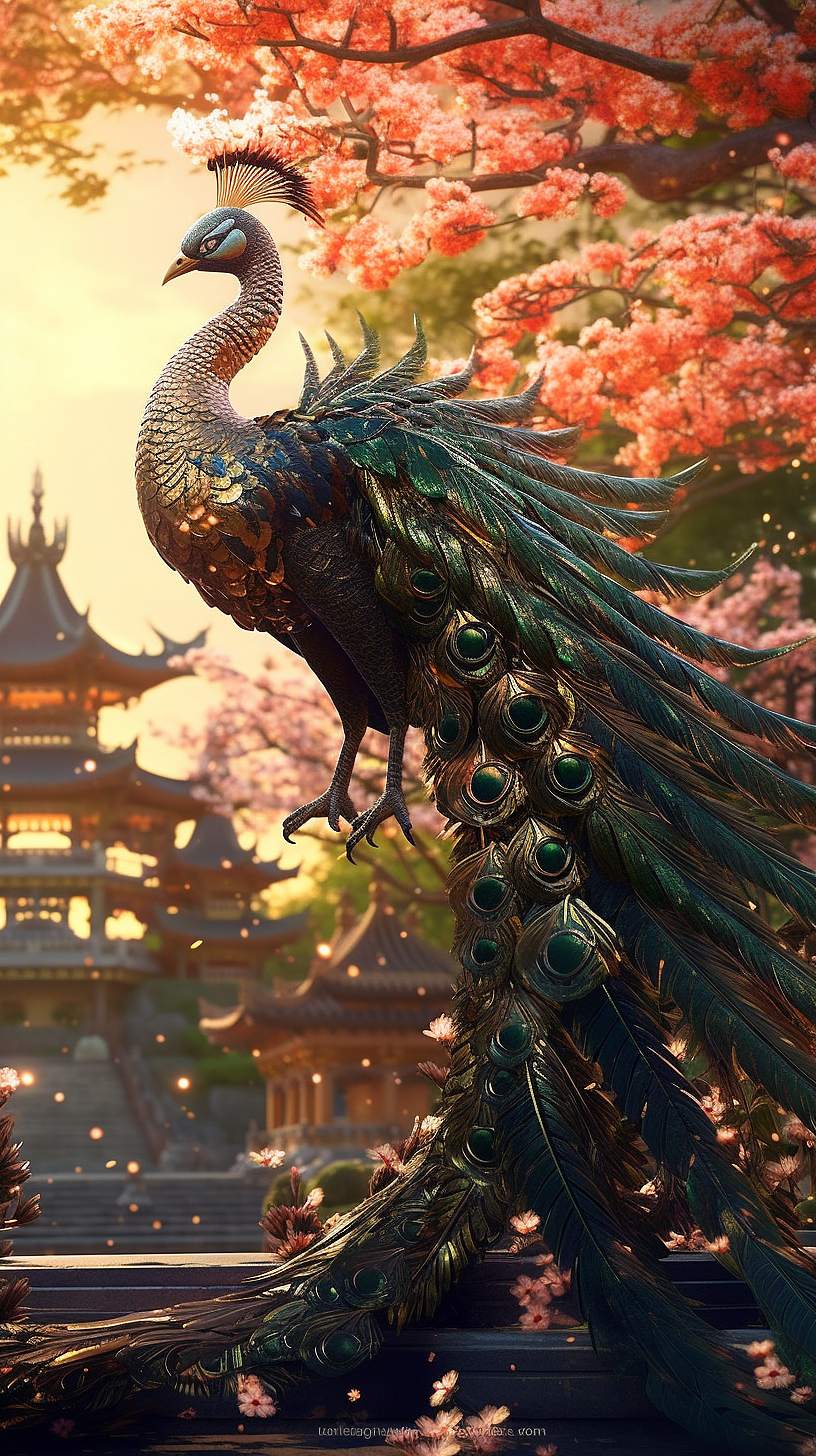 中国古代神兽系列-凤凰（图ZMzQ0ODM1Mjcy） - 创作习作 - 站酷设计师艺舟1014原创素材 - 站酷ZCOOL