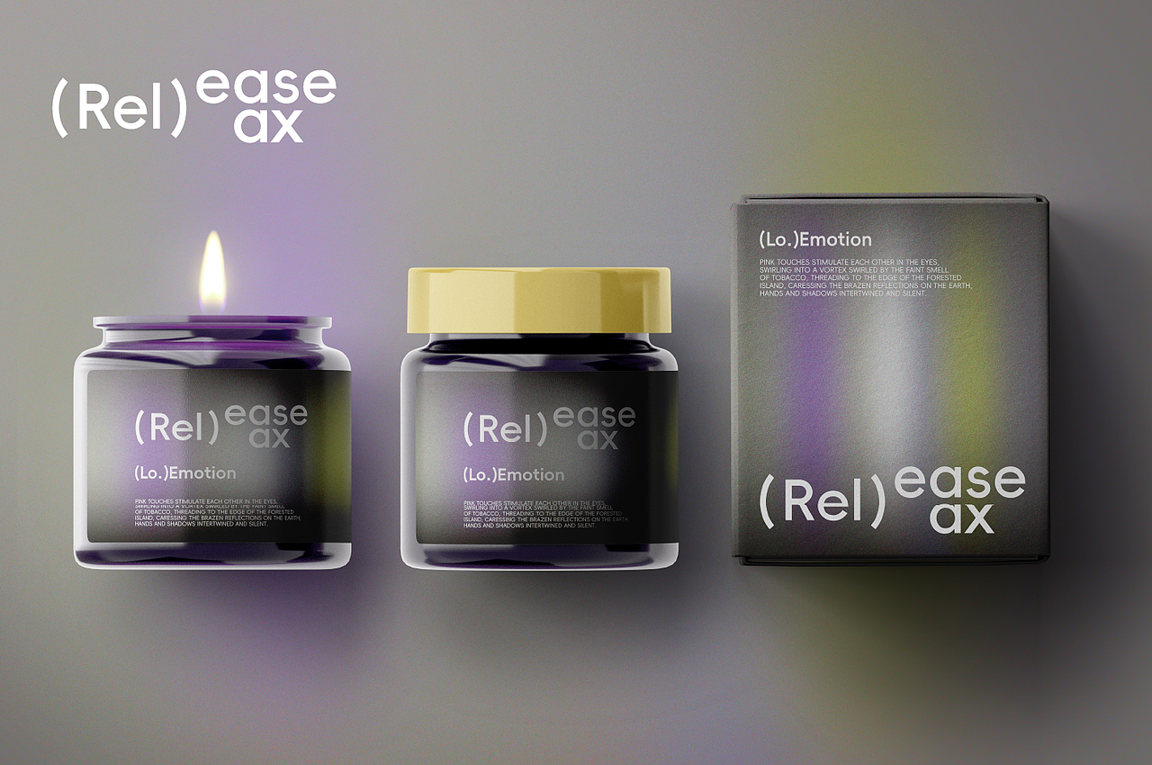 ReleaseToRelax「香氛蜡烛包装」Packaging Design（图ZMzU4MDgyOTY4） - 包装 - 站酷设计师BourbonWong原创素材 - 站酷ZCOOL