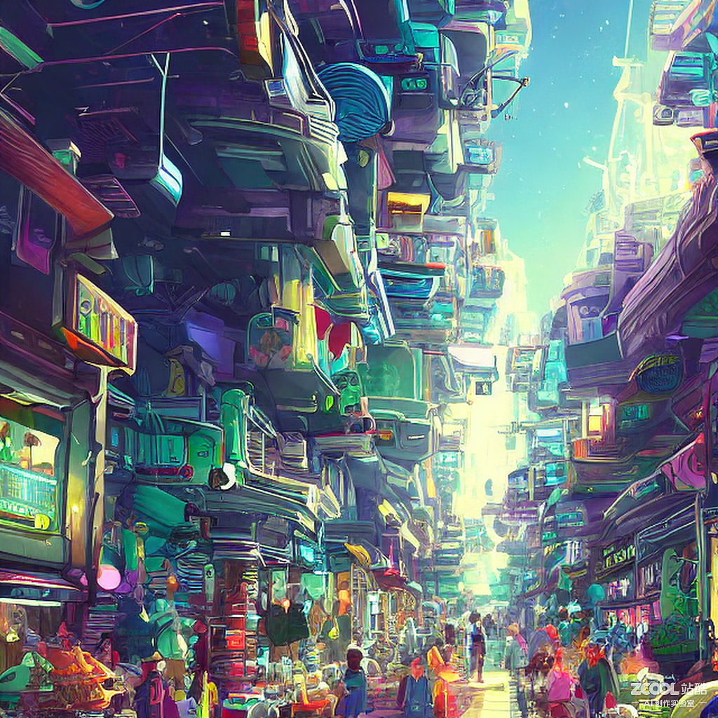 教你如何玩转站酷AI创作实验室(图ZMzIwMDAxODY0) - 概念设定 - 站酷设计师大蒜苗原创素材 - 站酷ZCOOL