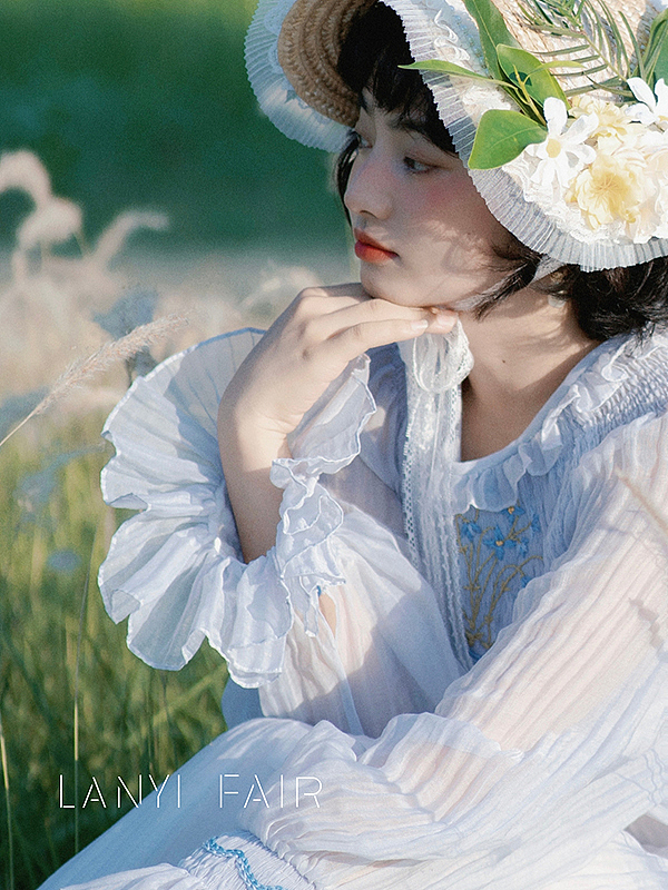 北美耳草手工绣花仙女裙（图ZMzEwNDU2ODg4） - 休闲/流行服饰 - 站酷设计师婚纱设计师兰奕原创素材 - 站酷ZCOOL