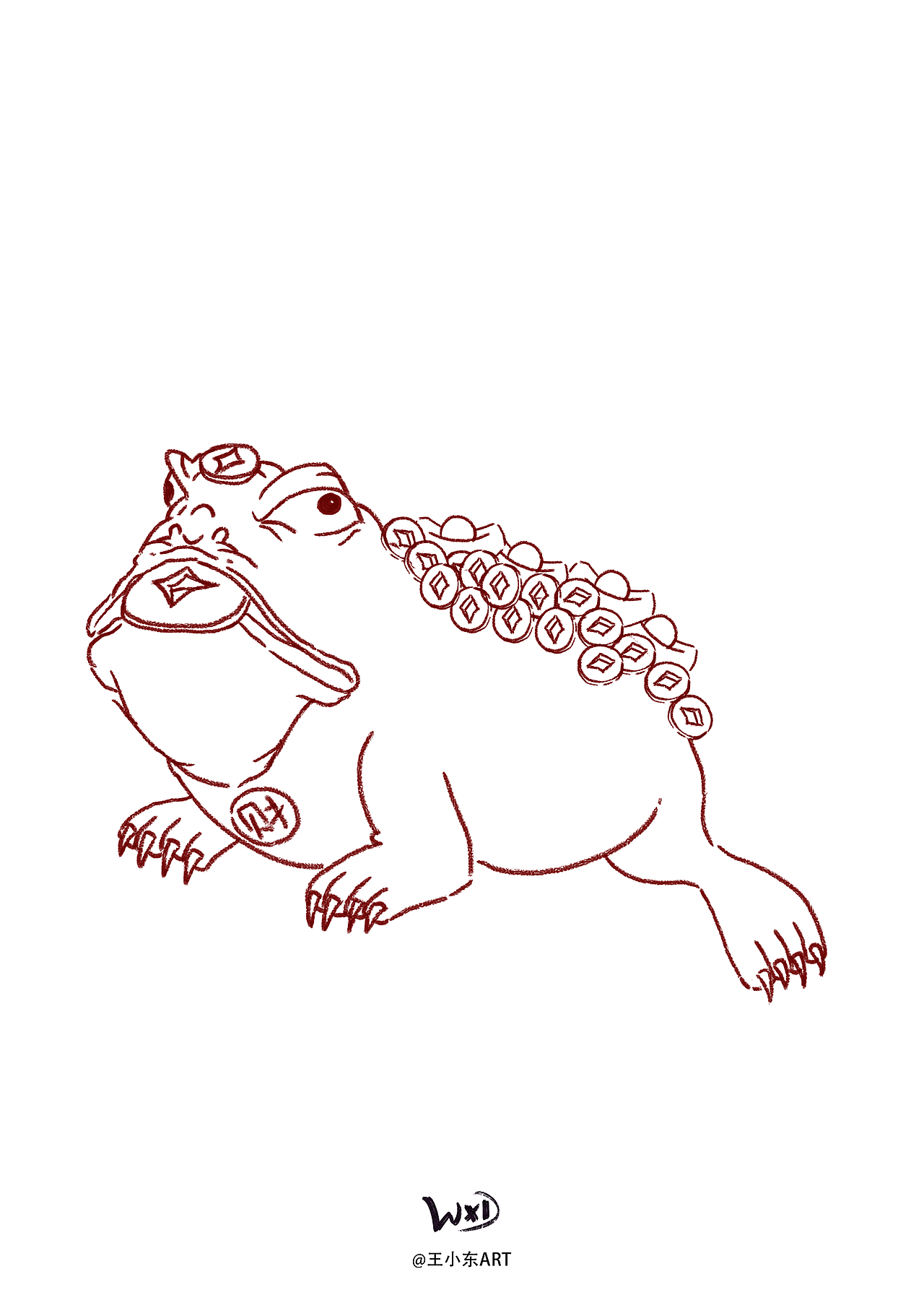 王小东|十二生肖-子鼠财神