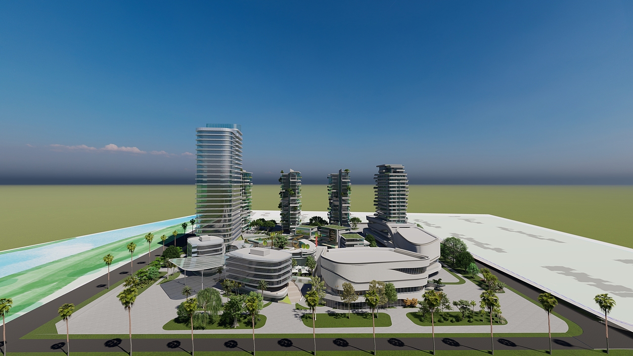 方案 | 海口商业广场设计（图ZMzA5MjExMTk2） - 建筑设计 - 站酷设计师Along设计作品集原创素材 - 站酷ZCOOL