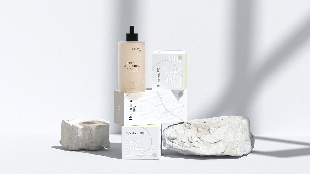 肌肤护理/美妆类-品牌VI&包装视觉设计（图ZMzM0OTA1NTE2） - 品牌 - 站酷设计师思悟品牌设计原创素材 - 站酷ZCOOL