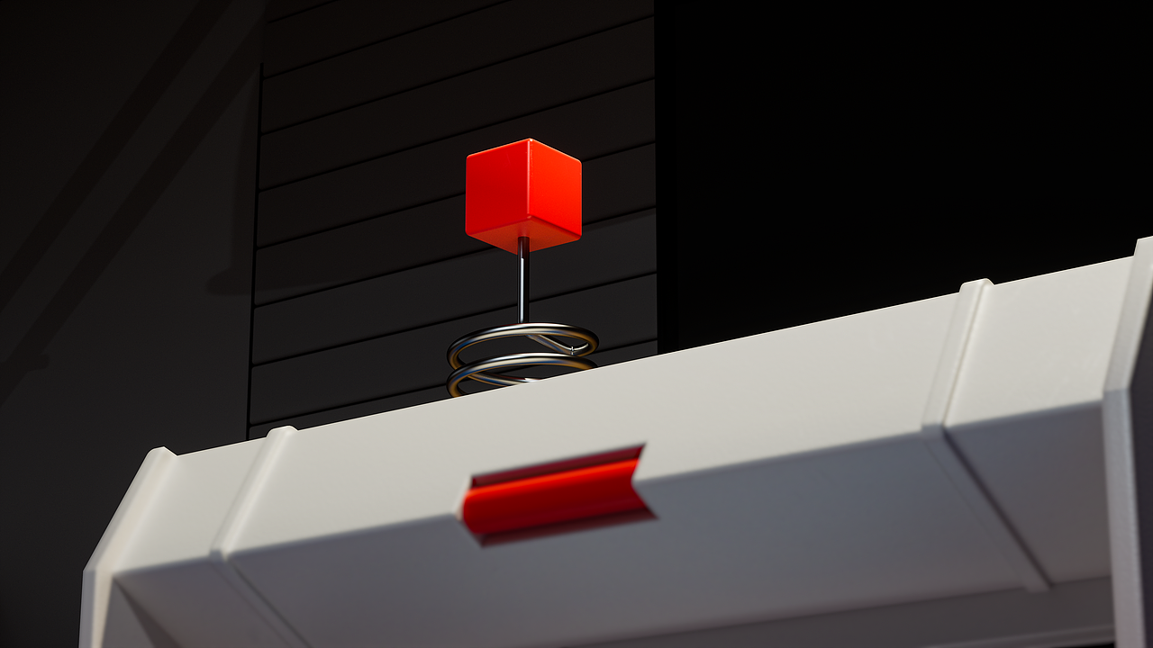 逃跑企划│概念游戏机（图ZMzQ1MTc0MDg4） - 其他三维 - 站酷设计师lucasss0731原创素材 - 站酷ZCOOL