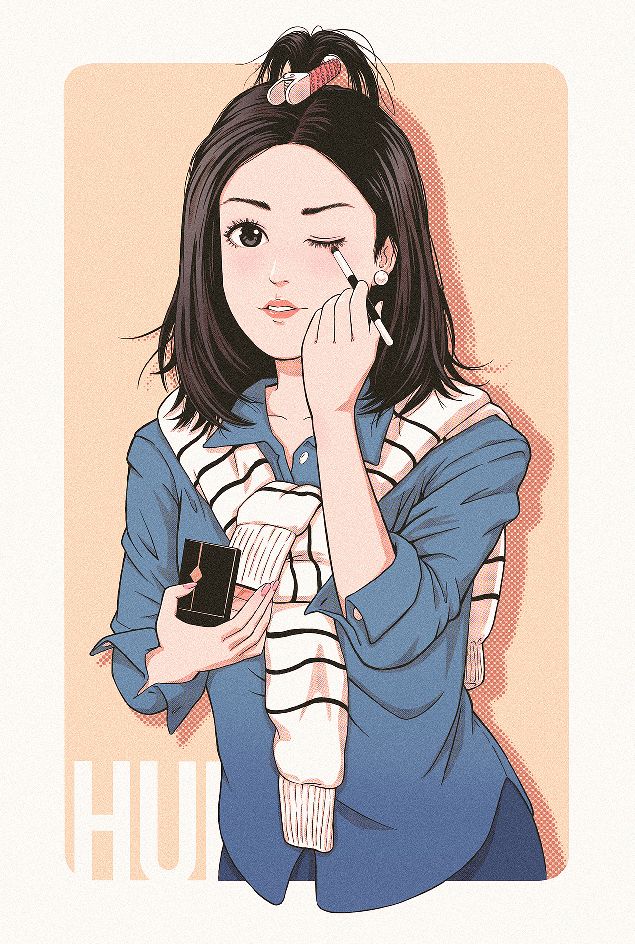 女孩（图ZMzMxNjI1ODI4） - 儿童插画 - 站酷设计师DJJ_666原创素材 - 站酷ZCOOL