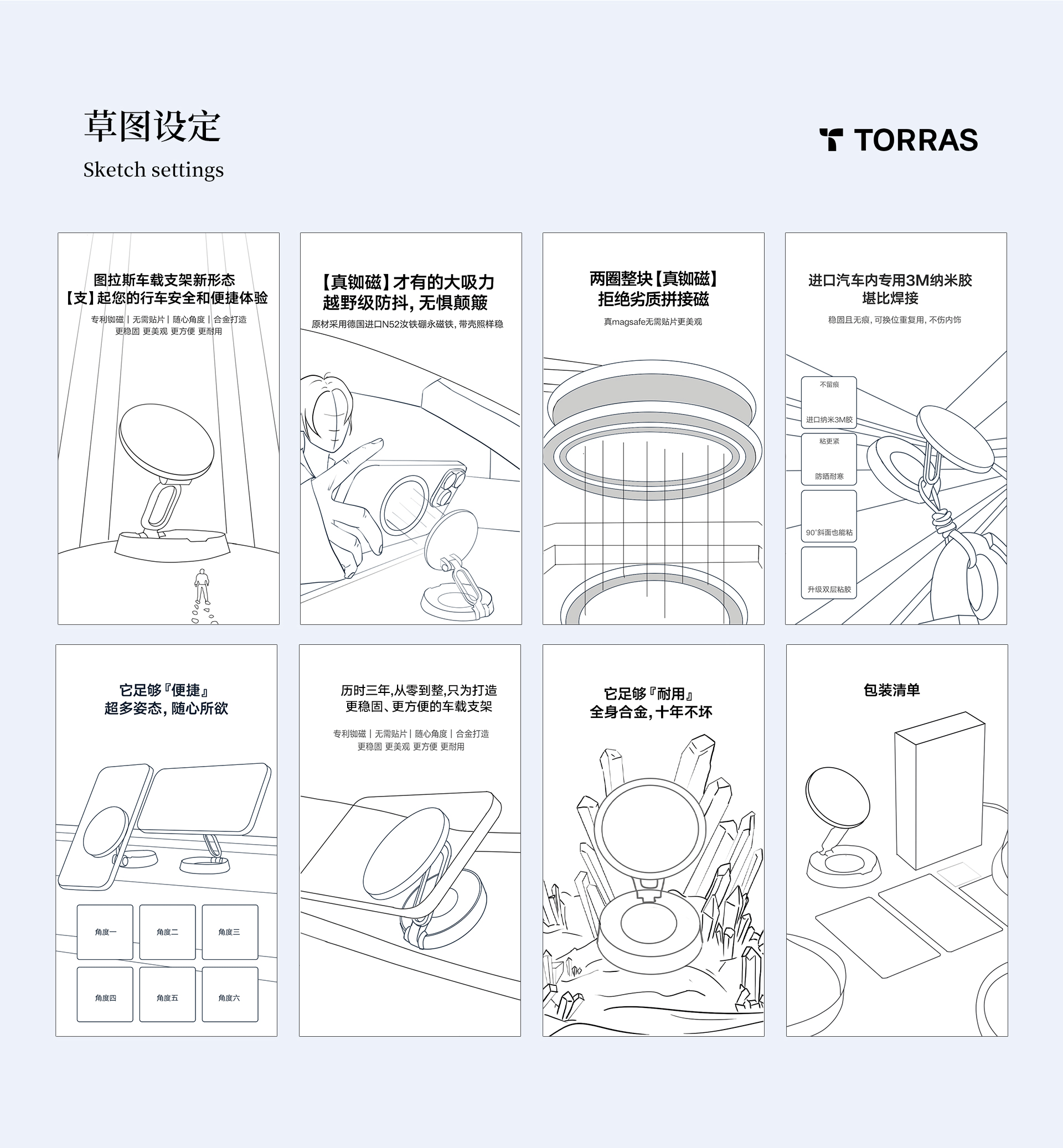 TORRAS/图拉斯车品设计合集-2023（图ZMzYyNjYzNTI4） - 电商 - 站酷设计师月凡视觉设计原创素材 - 站酷ZCOOL