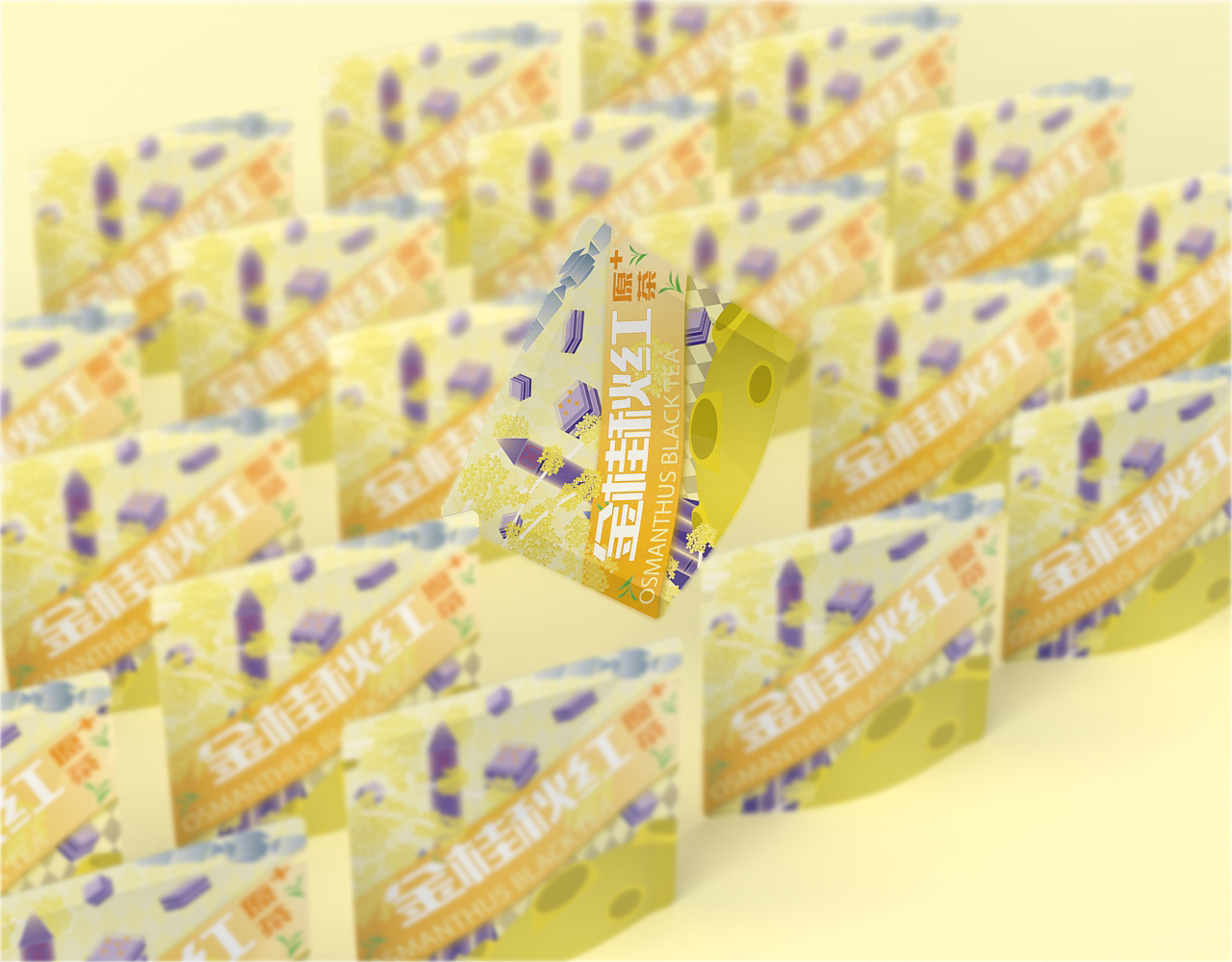 插画 花茶 茶袋包装设计（图ZMzQxMTk5NjMy） - 包装 - 站酷设计师Mia大黄梨原创素材 - 站酷ZCOOL