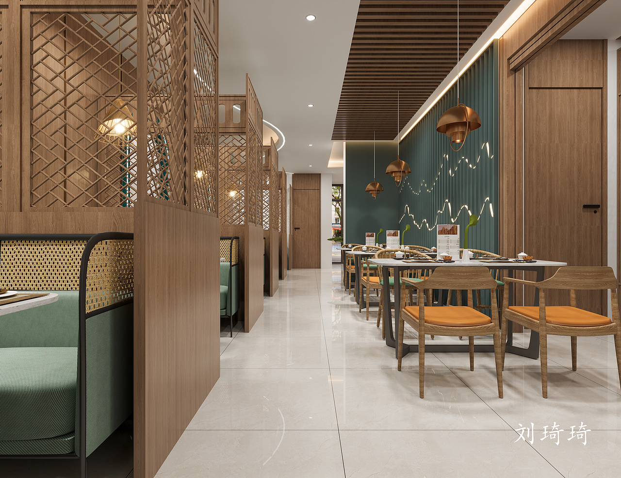 工装案例 | 楼兰阁烤肉餐厅 | 把生活的烦恼吃进肚子里（图ZMzYxMDE5NjM2） - 其他空间 - 站酷设计师qi18130086278原创素材 - 站酷ZCOOL