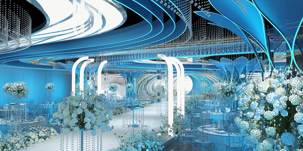 信阳婚礼堂设计效果图