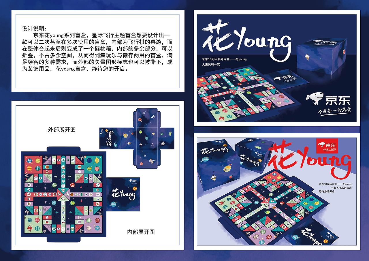 京东花young盲盒外包装（图ZMzI0MDI3NTQw） - 包装 - 站酷设计师叶不羞ing原创素材 - 站酷ZCOOL