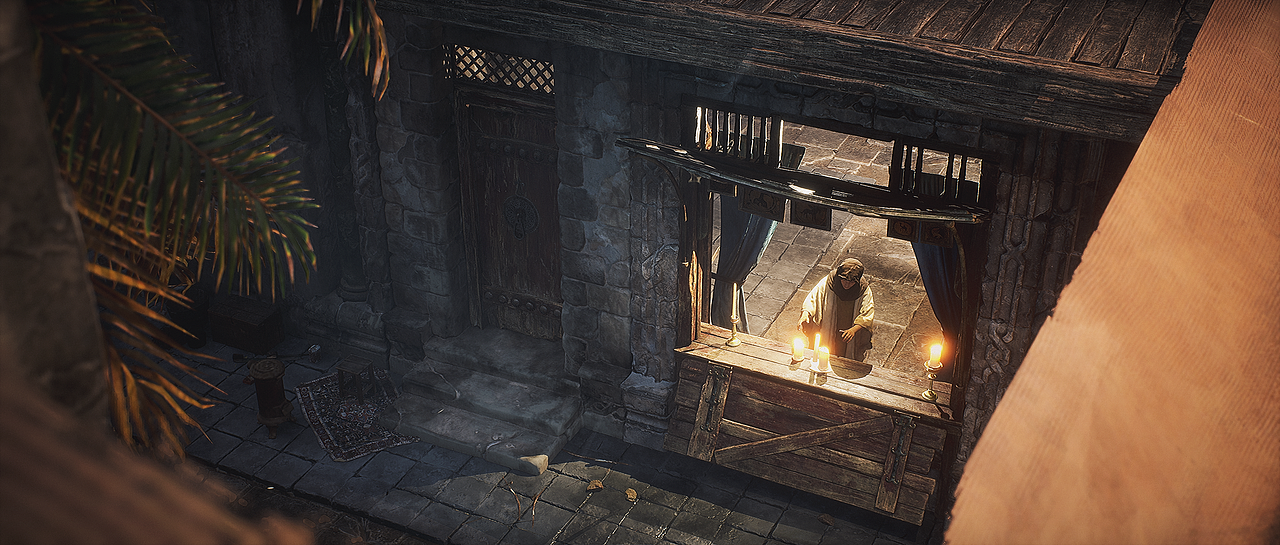 游戏场景 - Middle Eastern Bazaar - UE5