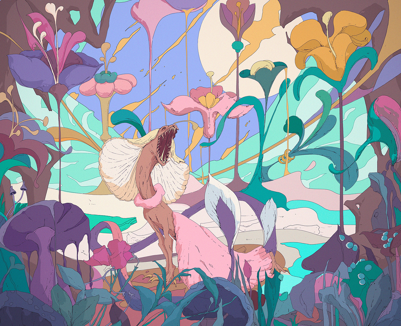 光怪陆离 - 2（图ZMzQ0MDUyNDk2） - 艺术插画 - 站酷设计师独眼眼原创素材 - 站酷ZCOOL