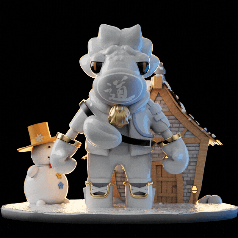 《守宫道》-第二弹丨 NFT盲盒丨潮玩丨ip形象设计（图ZMzIxODg2MjMy） - 人物/生物 - 站酷设计师ElomNicky原创素材 - 站酷ZCOOL