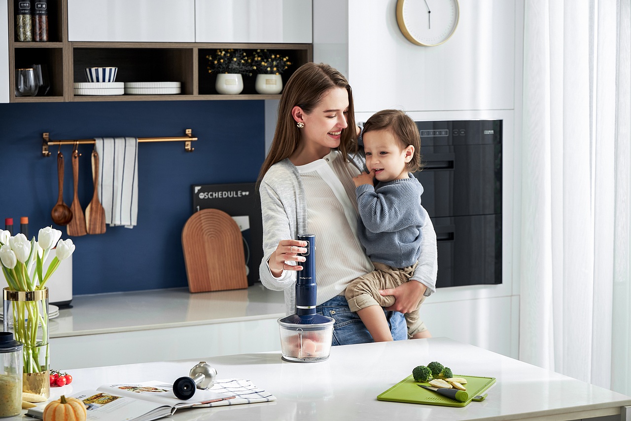 阳光下美好生活—摩飞料理棒（图ZMjk2MzczNzg4） - 产品摄影 - 站酷设计师VICO美食视觉原创素材 - 站酷ZCOOL