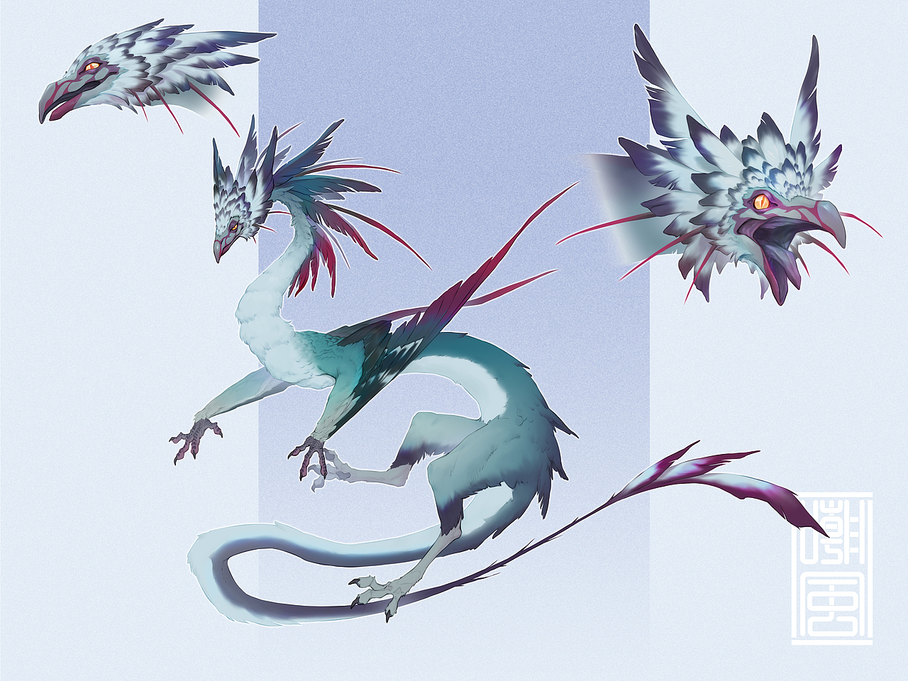 龙生九子（图ZMzQwMTk2OTcy） - 概念设定 - 站酷设计师StarrrrrrryChen原创素材 - 站酷ZCOOL