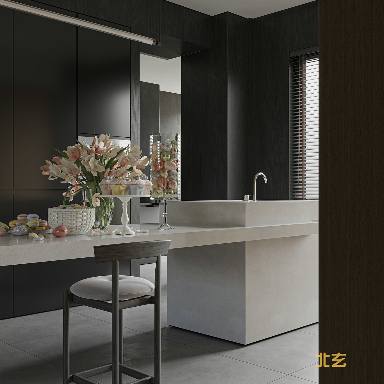 上海北玄/北玄教育/渲染作品/温暖的文艺家