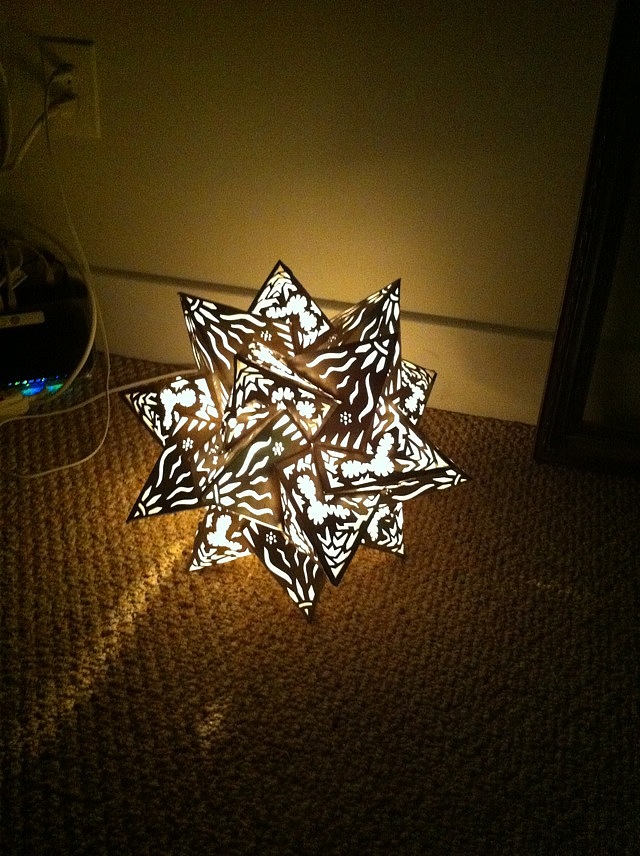 装置艺术 | 3D立体空间艺术装置-纯手工制作 万虫灯