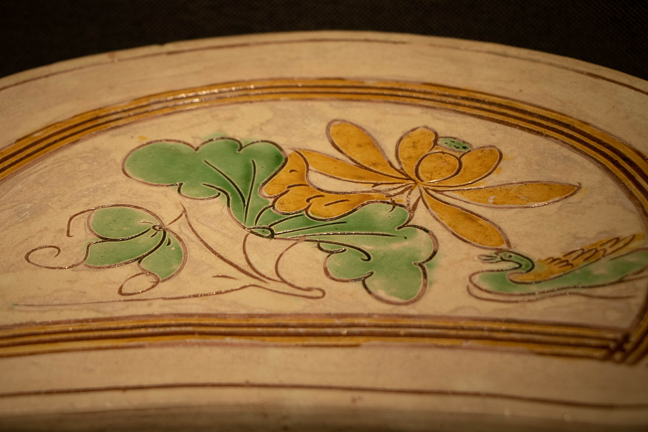 南越王博物馆-瓷枕展览