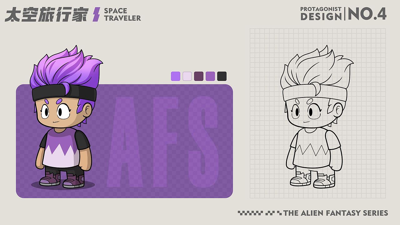 Q版手机游戏角色原画设计-主角（图ZMzU5OTk5NTky） - IP形象 - 站酷设计师进击的艺术原创素材 - 站酷ZCOOL