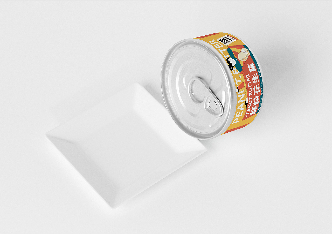 花生酱外包装设计/调味品包装设计/食品包装设计（图ZMzM5MDU3NDU2） - 品牌 - 站酷设计师南禾设计工作室原创素材 - 站酷ZCOOL