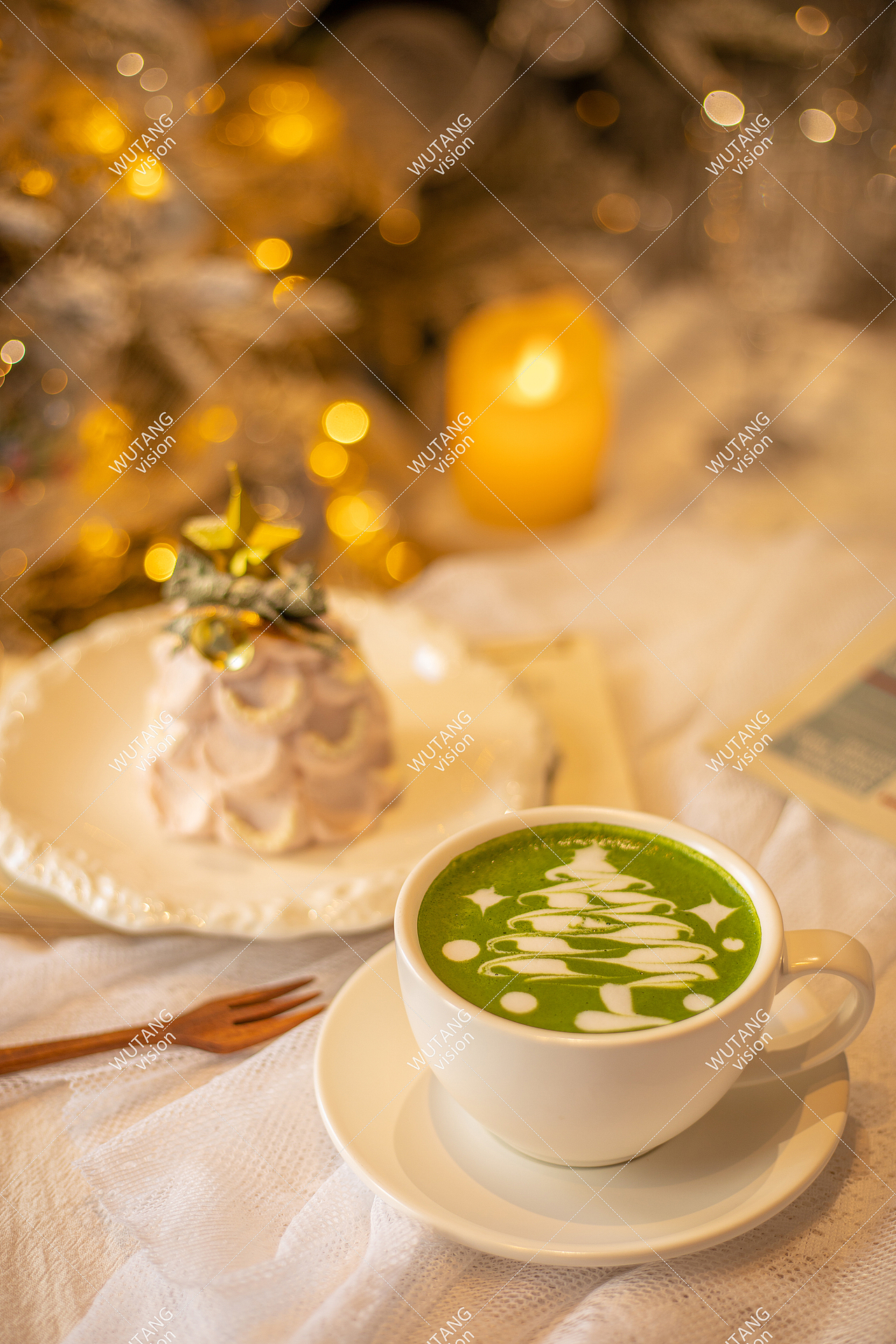 美食摄影，网红甜品店蛋糕拍摄