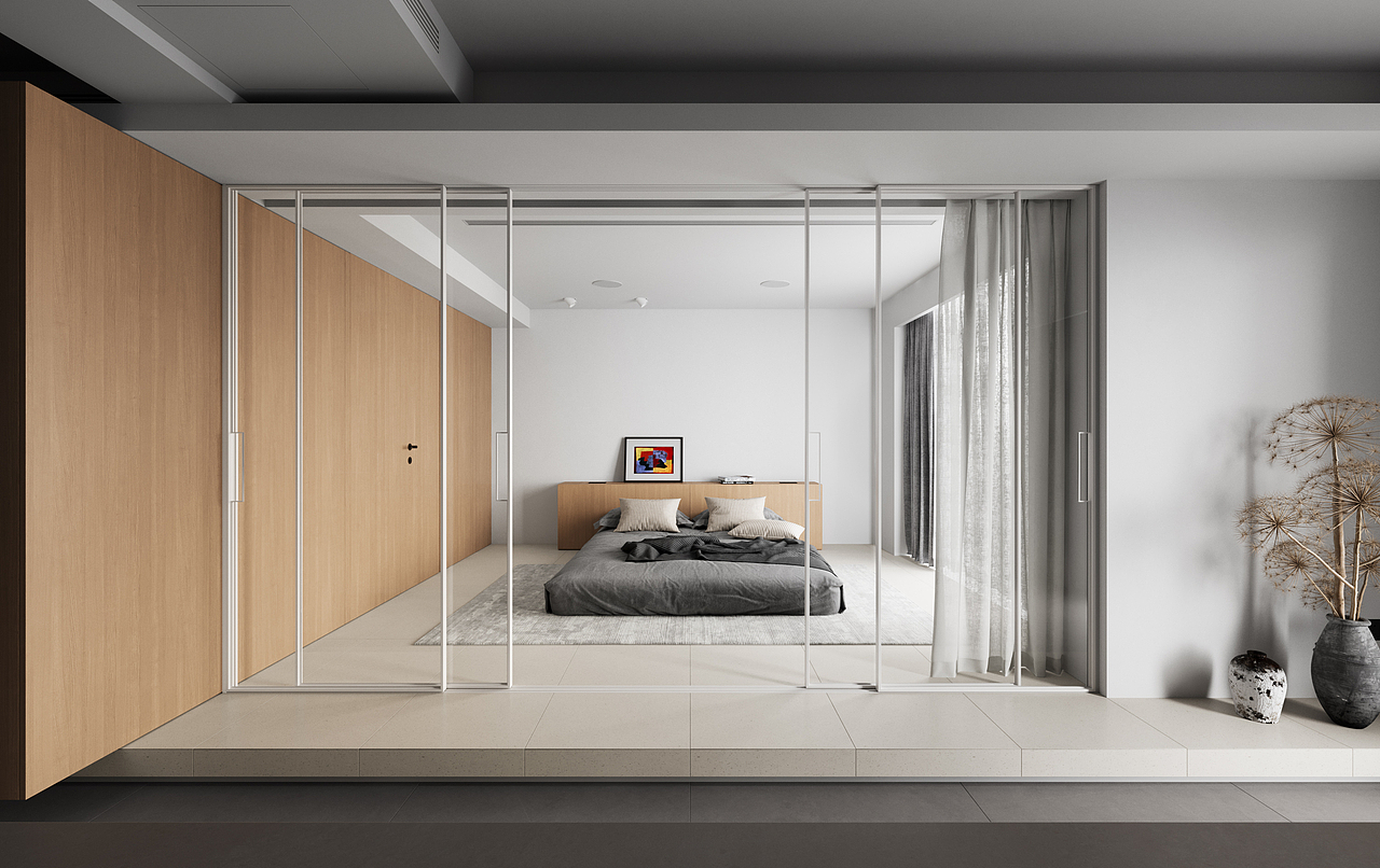 CR渲染器大平层效果图表现