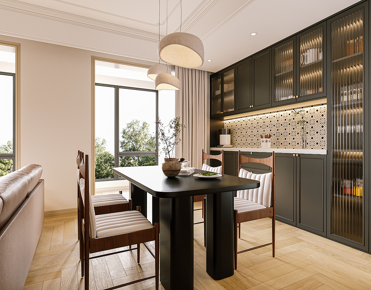 作品表现:轻法式