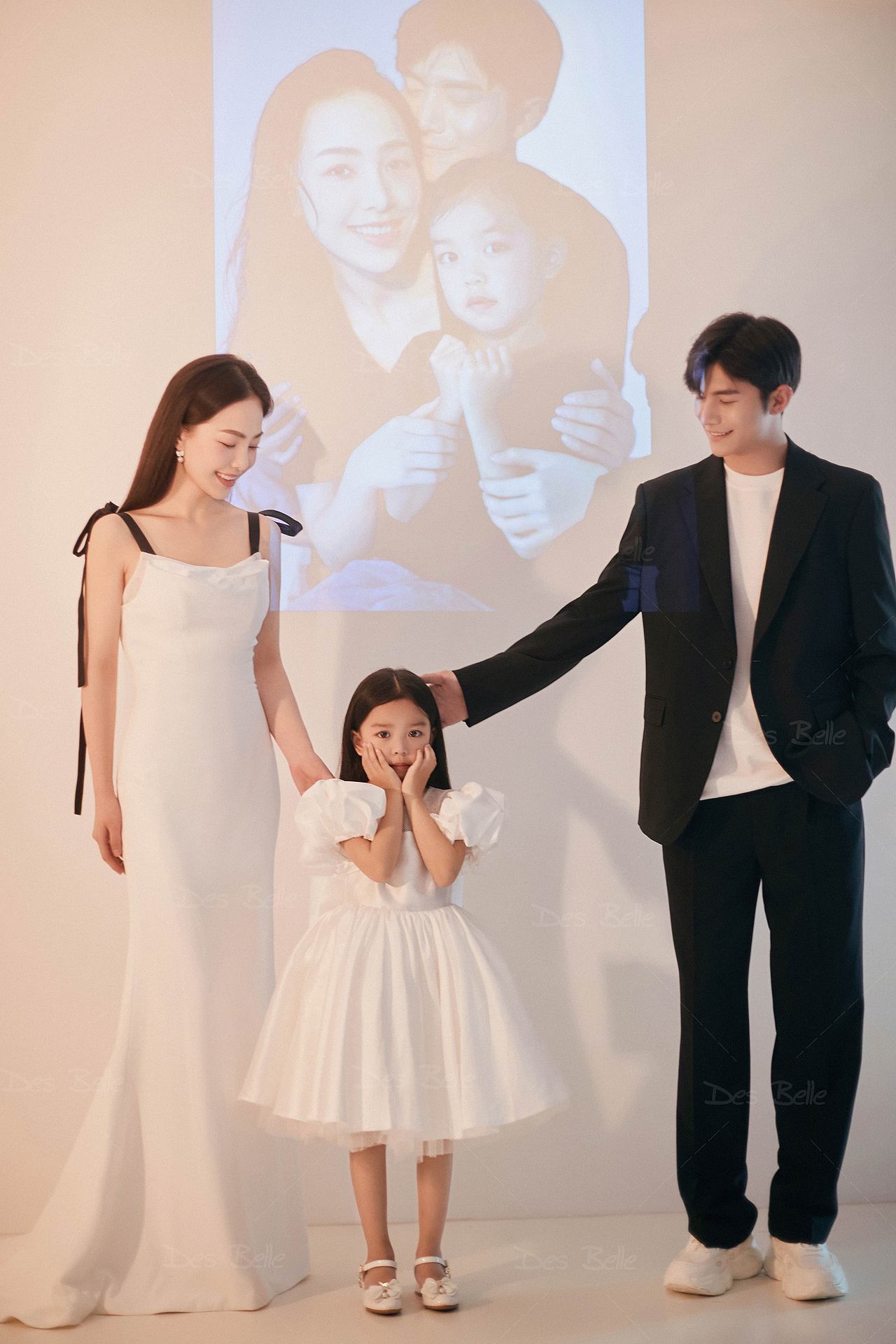 夏季新款礼服亲子