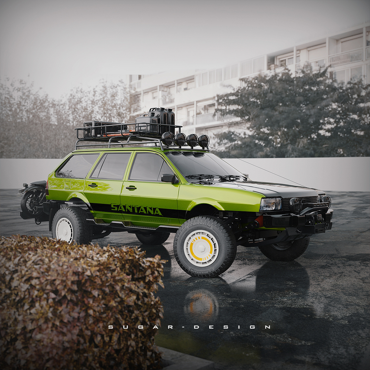 拥有桑塔纳,走遍天下都不错!